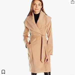 MINKPINK Tan Belted Coat